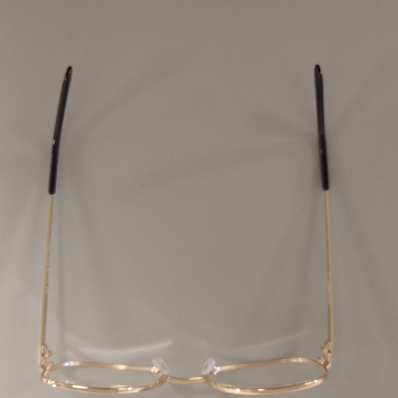 Large Gold Eyeglasses - Picture 3 of 16